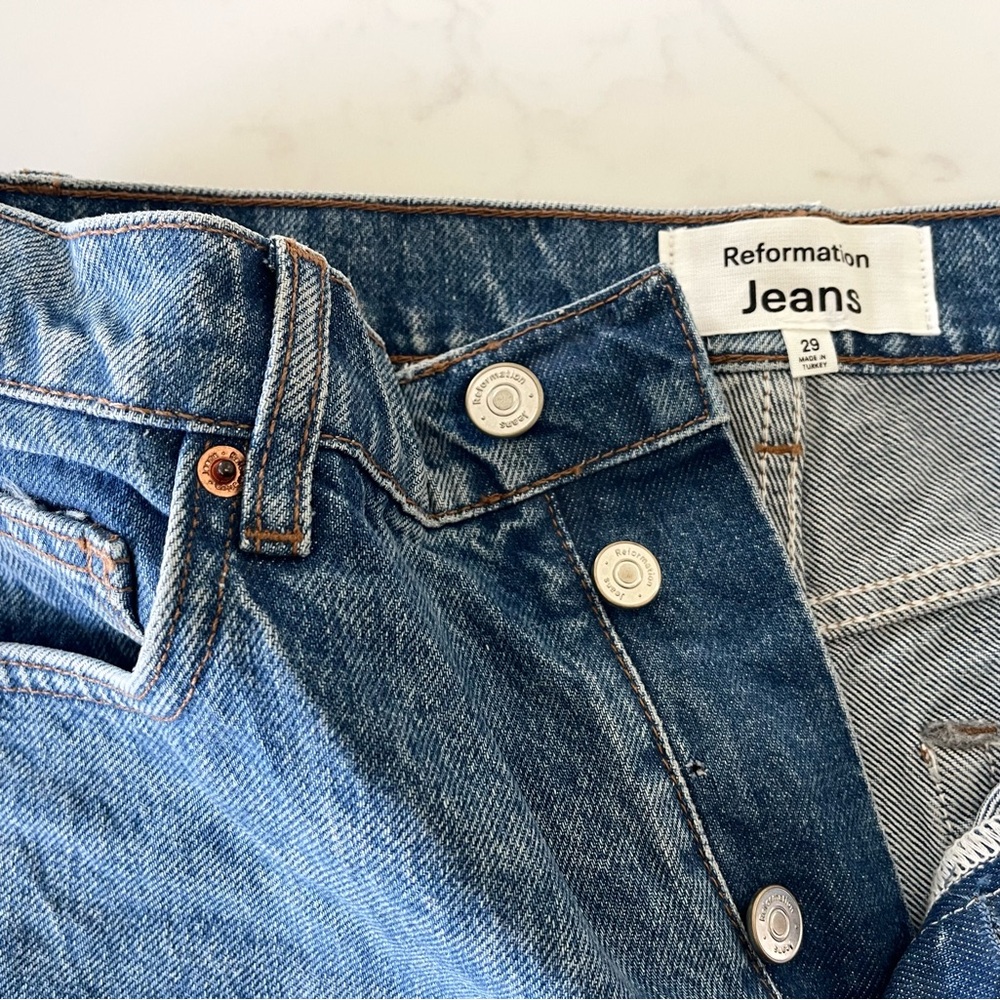 Reformation Cynthia High Rise Jeans - Picture 5 of 7